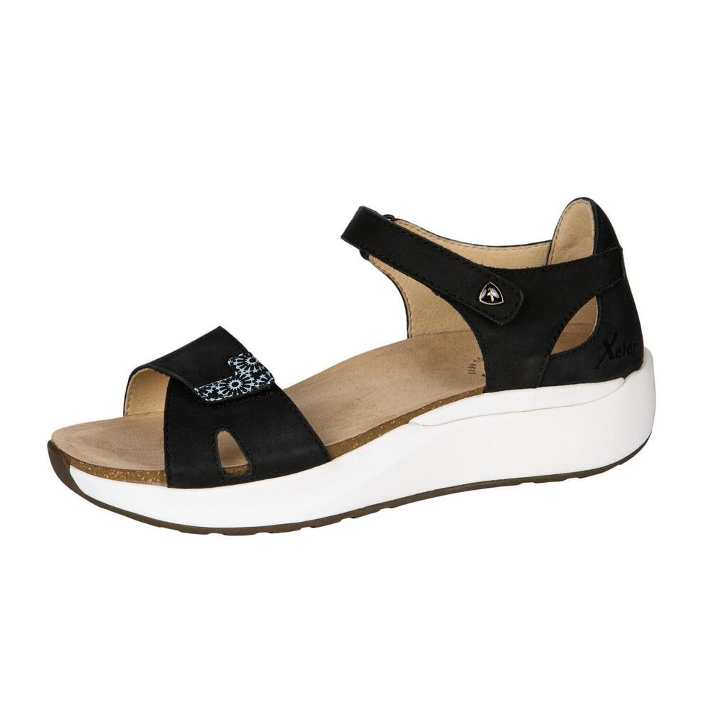 NEW XELERO women's santorini sandal in black